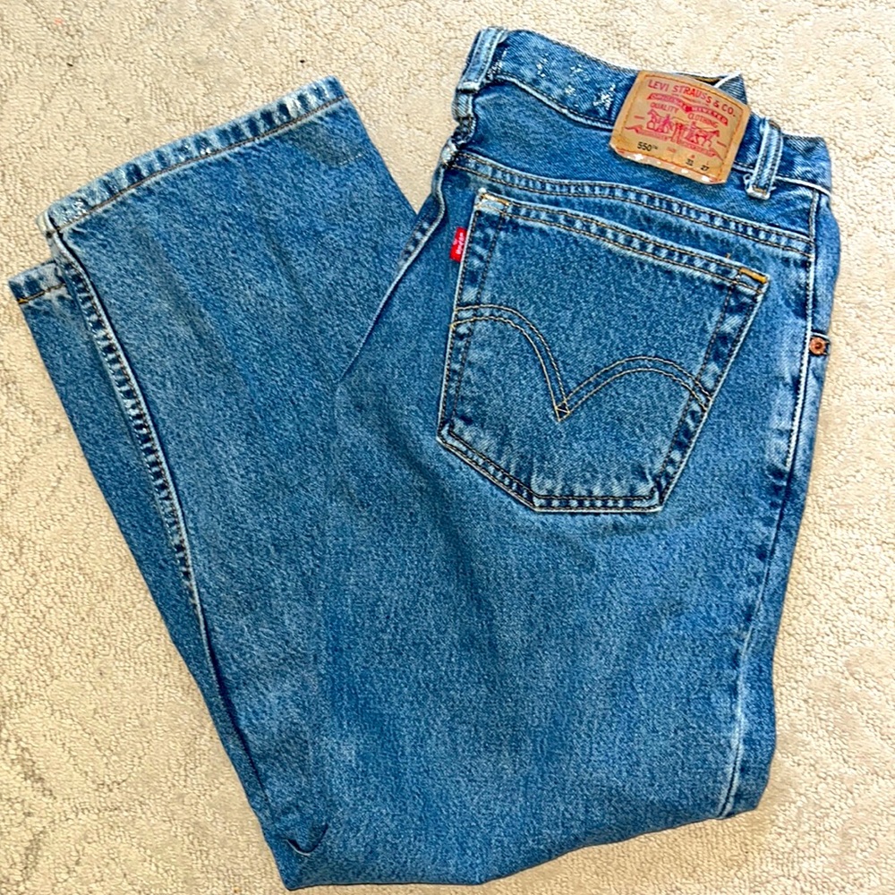Vintage Relaxed Levi 550 Jean 31 x 27